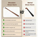 Wooden Long Handle Shoe Horn | 23.6 Inch — 2