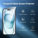 NEW'C for iPhone 16, iPhone 15 Screen Protector Installation Tool Included photo 4