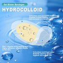 Arme Hydrocolloid Bandages, Gel Blister Bandages for Feet 120Pcs 4 Shape | 120 Pcs — 4