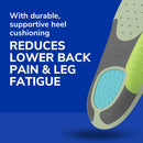 Dr. Scholl's Extra Support Shoe Insoles for Women, Size 6-11, 1 Pair: Designed for Plus-Size and Tall Women, Arch Inserts - Helps Reduce Lower Back Pain and Foot & Leg Fatigue - Green / Women - Size 6-11 (1 Pair) — 3