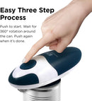 Kitchen Mama Auto 2.0 Electric Can Opener, Cordless, Navy Blue — 3