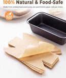 Bake Choice 100 Pcs Loaf Pan Liners for Baking Bread 9x5 Inch, Bread Pan Liners with Cardboard Formers, Non-Stick… — 4