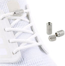 ZHENTOR Elastic Shoe Laces, Elastic No Tie Shoelaces for Sneakers, One Size Fits All Adults and Kids Shoes | White 03W | 3 Pairs — 1