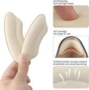 Heel Grips Liner, Cushions Heel Pads Insert Prevent Too Big, Slipping, Blisters, Filler for Loose Shoe Fit ((Pale Apricot)) — 3
