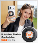 TORRAS 2025 Flagship 360 Magnetic Phone Grip Ring Holder Kickstand, Black photo 3