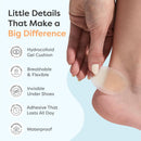 ZenToes Hydrocolloid Bunion Pads, Waterproof Gel Cushions, 15 Count | Clear | 15 Pack — 3