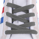 AOMIDI Flat Shoelaces 5/16" | 2 Pair | For Sneakers and Converse Shoelaces — 3