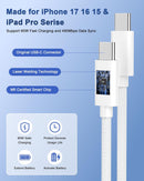 [Apple MFi Certified] iPhone 18 17 16 15 Charger Fast Charging Cable 6FT 5