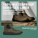 Danner Tramline Chelsea 917, Waterproof Boots - Major Brown — 3