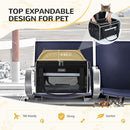 Lekereise Top-Expandable Pet Carrier 18x11x11Inch Delta American United…