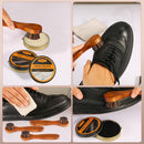 9Pcs Shoe Polish Kit, Brown White Black Shoe Wax for Leather Boots Shine — 3