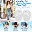 KTSAY Metatarsal Pads Women, Gel Ball of Foot Cushions for Pain Relief in Shoes, Non-Slip Heel Inserts, One Size Fits All (Clear, 2 Pair(Pack of 1)) 4
