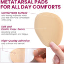 Ball-of-Foot Cushion Pads Women - Promifun High Heels Forefoot Pads for Pain Relief All Day Comfort, Shock Absorb, Soft Metatarsal Pads for Metatarsalgia Morton’s Neuroma (4-Pair) 3
