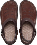 Crocs mens Yukon Vista Ii Flip Flops, Men Sandals – Espresso/Mushroom — 2