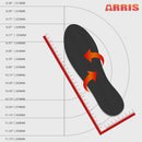 Carbon Fiber Insole 1PC, Carbon Fiber Foot Plate for Hallux Rigidus Relief,Turf Toe,Foot Fractures,Rigid Carbon Shoe Insert for Sports, Alternative to Post Op Shoe,Fit Men Size 6.5/Women 7.5 — 6