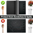 Stove Top Cover for Electric Stove- Range Covers for Electric Stove,Silicone XXL Dish Drying Mat, Glass Cooktop… — 4