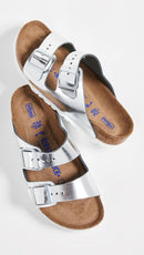 Birkenstock Granada – Metallic Silver — 5