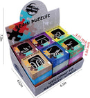 AHYUAN 24 Pack Metal Puzzles Brain Teaser IQ Wire Metal Puzzles for Adults Kids Teenagers Gifts Fidget Toys Educational Puzzle Games Toys Magic Trick Toy Party Favors for Kids Adults Challenge — 5
