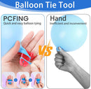 PCFING Balloon Pump Electric with Dual Nozzle & Balloon Tie Tool | Small — 5