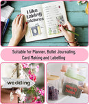 Mr. Pen- Journal Stencils, 4x7 Inch, 12 Pack | Journaling Stencils — 4