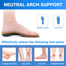 Kelaide Arch Support Insoles Relief Plantar Fasciitis, Comfort Orthotic Inserts