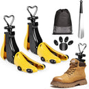 2 Pieces Shoe Stretcher Boot Stretcher, Adjustable Width and Length Shoe Expander Shoe Widener Stretcher Women Men | yellow | Yellow — 1
