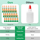 24 X 3g Super Glue Clear, Strong Adhesive Superglue Crazy Fast Drying Cyanoacrylate Glue Tubes with Cap for Shoe… — 5