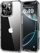 HOOMIL Case for iPhone 16 Pro Max 6.9-Inch, Non-Yellowing, Drop Protection, Anti-Scratch Transparent Hard Back Phone Cover - Crystal Clear — 1