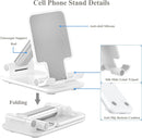 Meetuo 2 Pcs Cell Phone Stand for Desk Adjustable Desktop Phone Holder photo 4