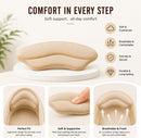 9 Pairs Heel Grips for Shoes, Heel Pads for Shoes Too Big & Loose Shoes, Self-Adhesive Heel Liners to Prevent Heel Slip, Blisters & Rubbing, Soft Shoe Back Protectors for Women Men, Black & Beige — 3