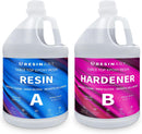 Epoxy Resin 2 Gallon Kit, 1:1 Crystal Clear High Gloss Clear Art Resin — 1