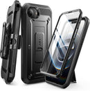 SUPCASE for iPhone 17e/16e Case with Stand & Screen Protector, Black — 1