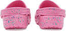 Crocs Kids Classic Graphic Clog – Pink Lemonade/Multi — 7