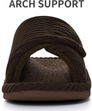Litfun Orthopedic Slippers for Women Arch Support House Shoes - Mocha — 2