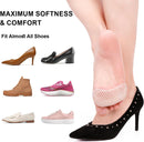 Metatarsal Pads Women Men 6 Pcs, Gel Ball of Foot Cushion for High Heels 6