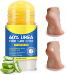 60% Urea Foot Cream Stick with 2% Salicylic Acid - Maximum Strength for Dry Cracked Heels & Calluses, Rapidly Softens Thick Skin, Exfoliates Dead Skin, Portable & Non-Greasy, 2-Day Visible Results — 1