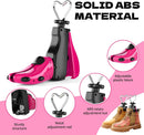 Shoe Stretcher Men Women, Professional Update 4-Way Adjustable Boot Widener | rose — 3