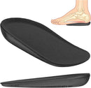 Gel Heel Lifts 1/2 Inch Gel Height Increase Insoles, 1 Pair - Black — 1