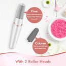 Electric Foot File and Callus Remover,Professional Pedicure Tools for Dry, Calluses, Dead, Cracked, Hard Skin,Equipped with 2 Grinding Heads and 1 Cleaning Brush — 4