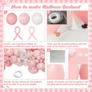 Pink Balloon Arch Kit, 145Pcs Baby Shower Birthday Decor | Pink White — 8