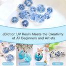 JDiction UV Resin, 300g New Formula Crystal Clear Resin for Jewelry Making — 7