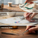 4pcs Mini Jewelry Pliers Tools Set for Jewelry Making & Repair — 5