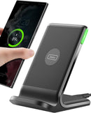 INIU Wireless Charger, 15W Fast Wireless Charging Phone Station with LED photo 1