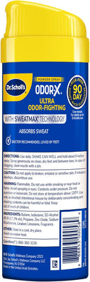 Dr. Scholl's Odor-X Odor-Fighting Spray-Powder, All-Day Odor Protection And Sweat Absorption, Odor-Fighting Spray Powder, Packaging May Vary — 7