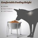 Elevated Dog Bowls for Medium&Small Dogs - Stainless Steel 48oz/6 Cups Raised…