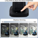LED Desk Lamp with 10W Wireless Charging & Pen Holder, Black — 5
