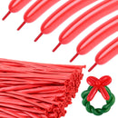 Party Balloons - Pearl Red 260 Long Balloons for Birthday Celebrations & — 1