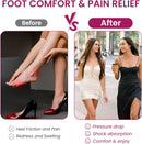 Heel Pads Grips for Shoes Too Big - Welnove 3 Pairs Adhesive Heel Liner Cushion Inserts Prevent Rubbing, Blisters, Improve Heels, Pumps, Loafers, Stilettos Fit - Heel Filler Pad for Women Men — 5