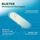 Gel Blister Hydrocolloid Bandages - Welnove 21ct Blister Cushions (Bunion Pack) - Blister Bandages for Heel, Toe & Foot - Blister Pads for Prevention & Recovery - Water Resistant | 21 Count — 2