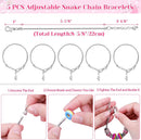 Acejoz 85 Pcs Charm Bracelet Making Kit, DIY Charm Bracelets Beads for Adults and Beginner Jewelry Making Kit — 4